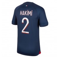 Moški Nogometni dresi Paris Saint-Germain Achraf Hakimi #2 Domači 2023-24 Kratek Rokav